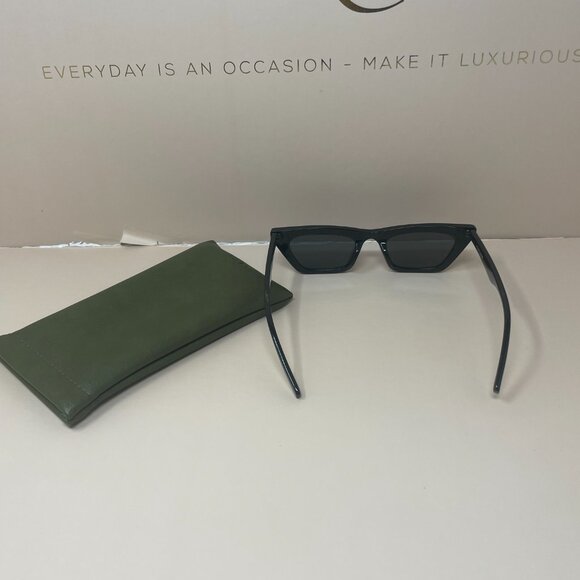 (NWT) Aire | Aire Polaris Sunglasses in Black & Smoke Mono main image 5